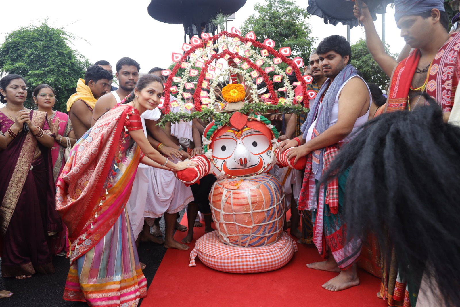 ଦେବଭୂମି ଜିନ୍ଦଲ ନଗରରେ ବାହୁଡ଼ା ଯାତ୍ରା